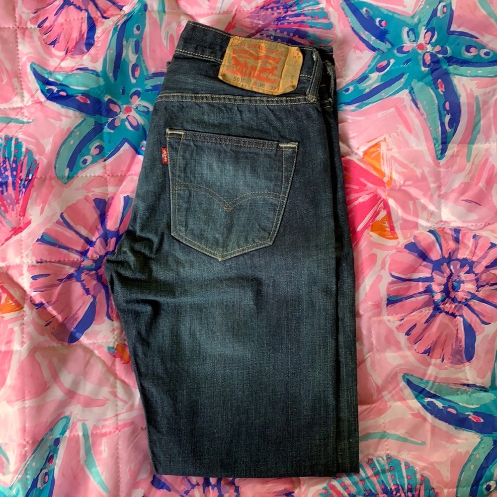 Men’s Levi 501 Original Fit Button Fly